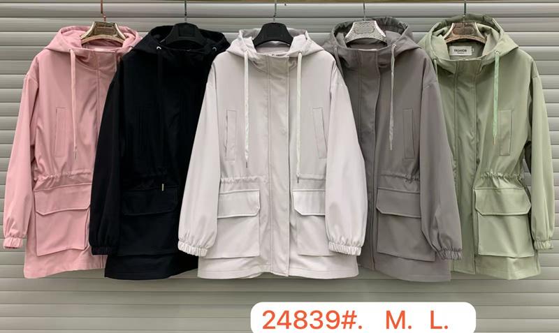 Куртка Oukali (M-L) 24839 black (деми)