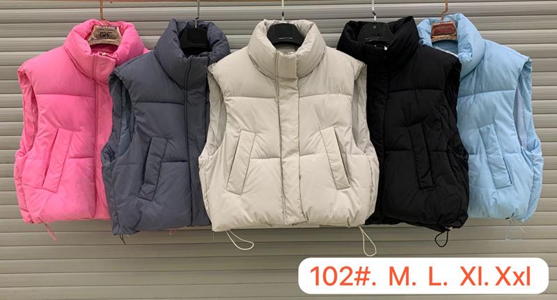 Жилетка Oukali (M-2XL) 102 pink (деми)