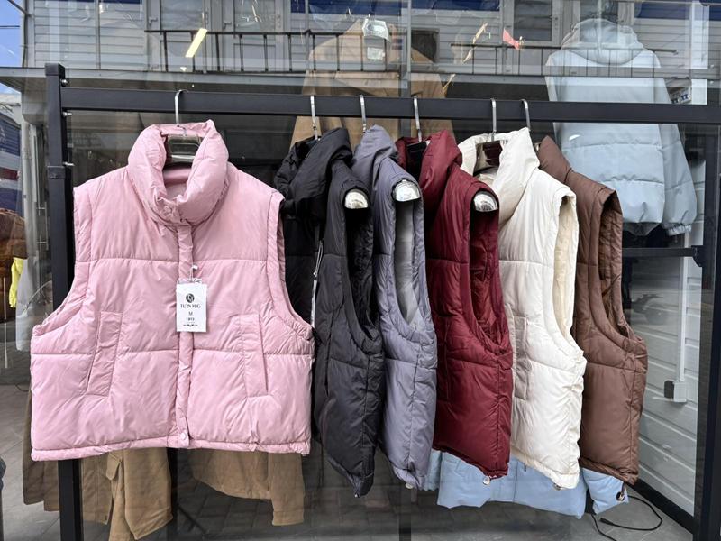 Жилетка Oukali (M-2XL) 813 red (деми)