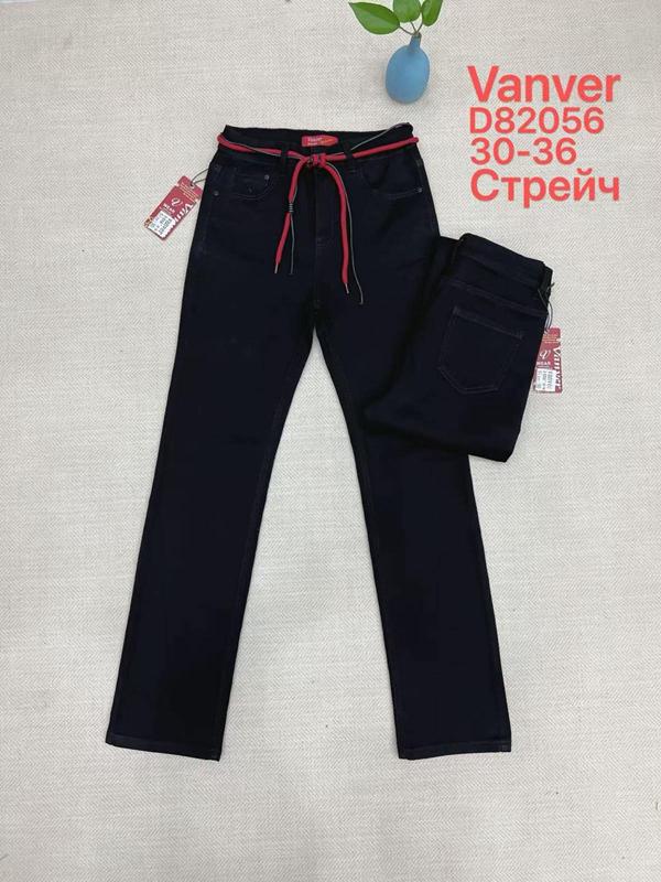 Джинсы Vanver (30-36) D82056 black (деми)