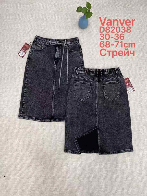Юбка Vanver (30-36) D82038 black (лето)