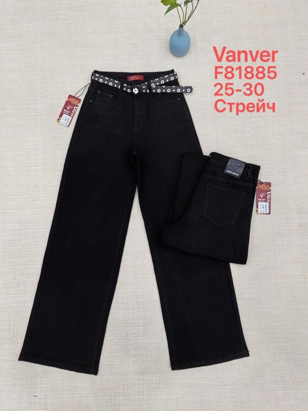 Джинсы Vanver (25-30) F81885 black (деми)