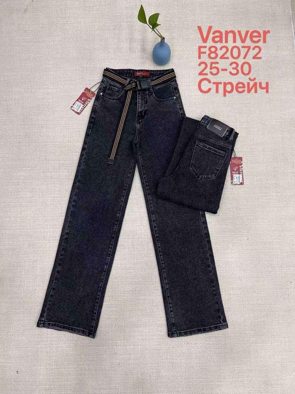 Джинсы Vanver (25-30) F82072 black (деми)