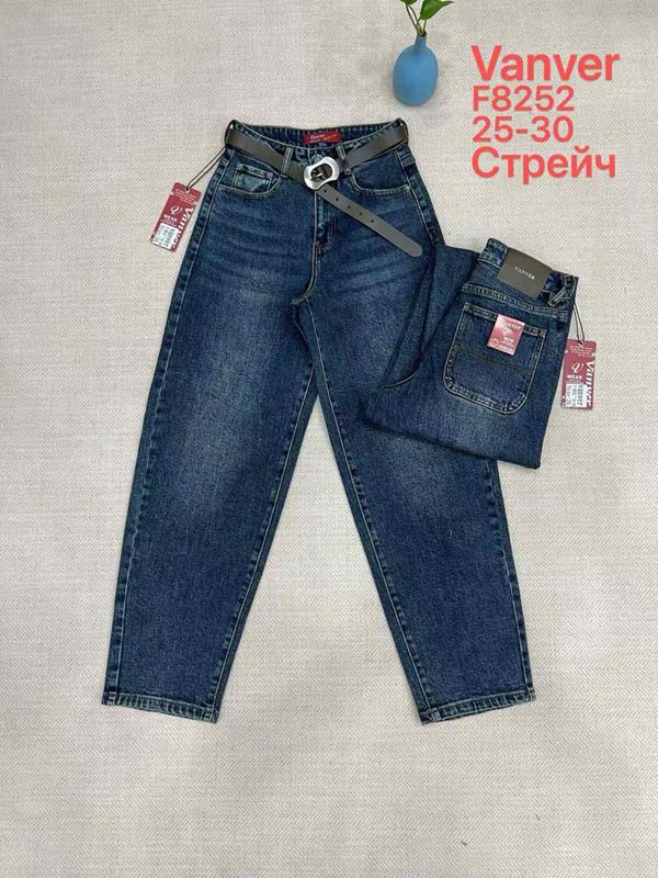 Джинсы Vanver (25-30) F8252 blue (деми)