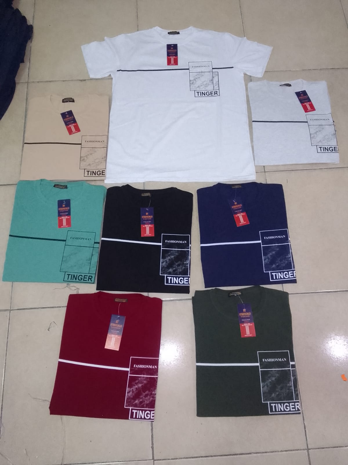 Футболка Comeor (44-52) CM40 khaki (лето)
