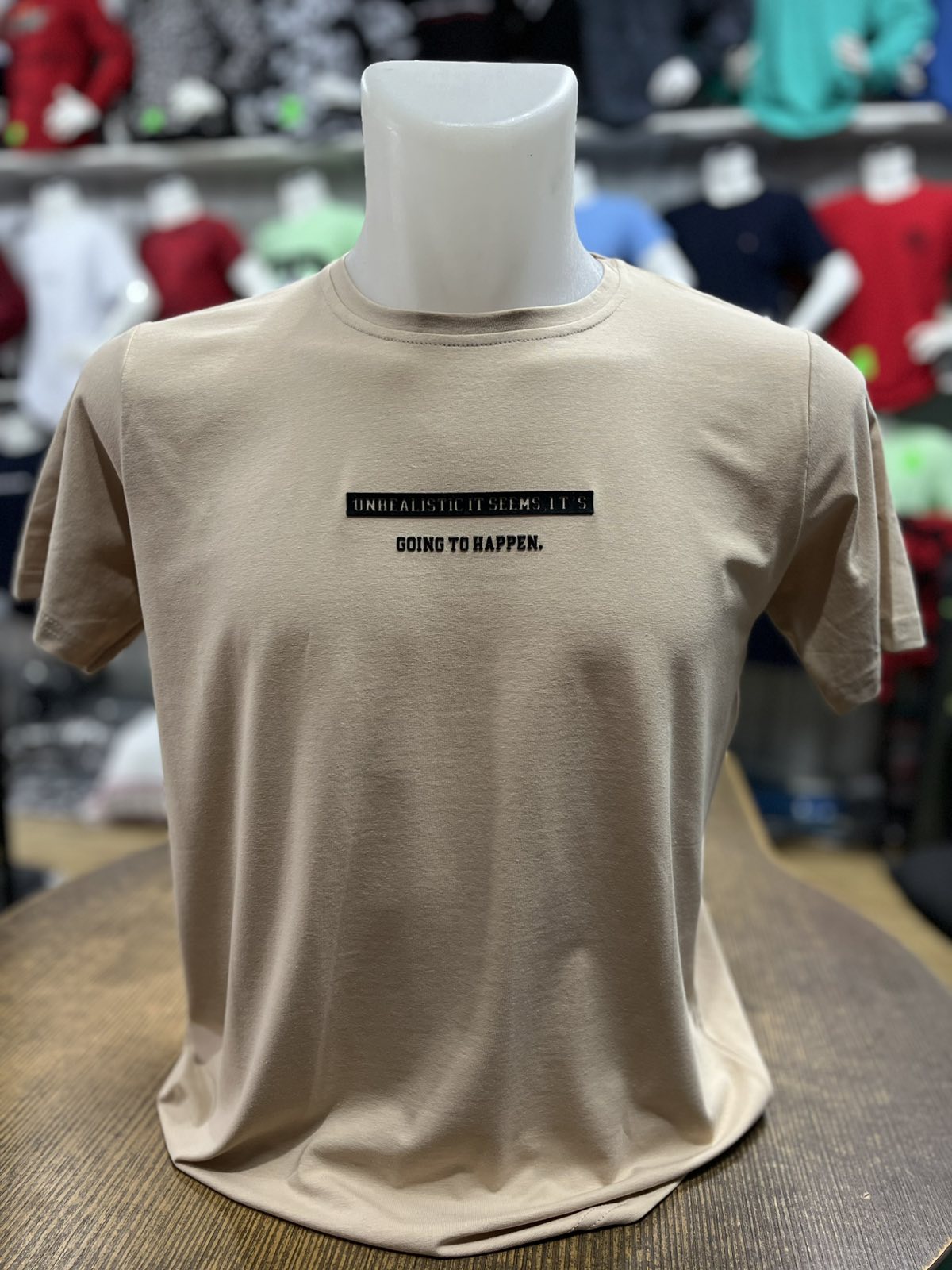 Футболка Comeor (44-52) CM91 beige (лето)