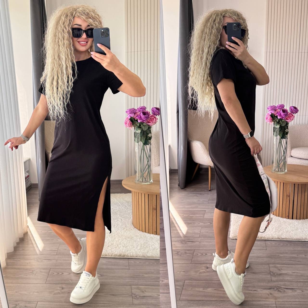 Платье Sofi Cor (42-50) 2065 black (лето)