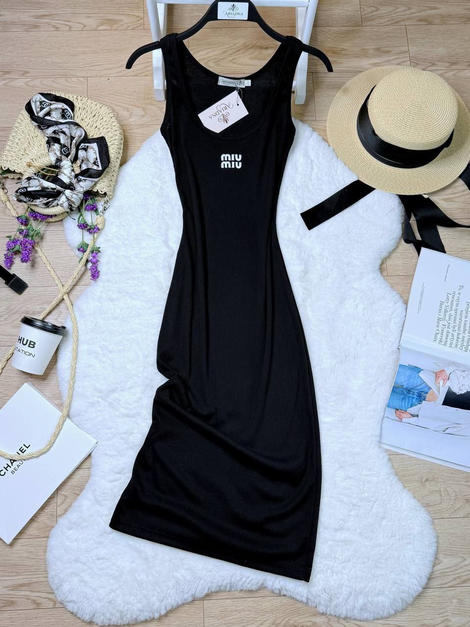 Сарафан Arina (42-48) 1609 black (лето)