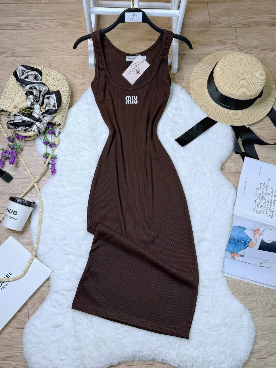 Сарафан Arina (42-48) 1609 brown (лето)