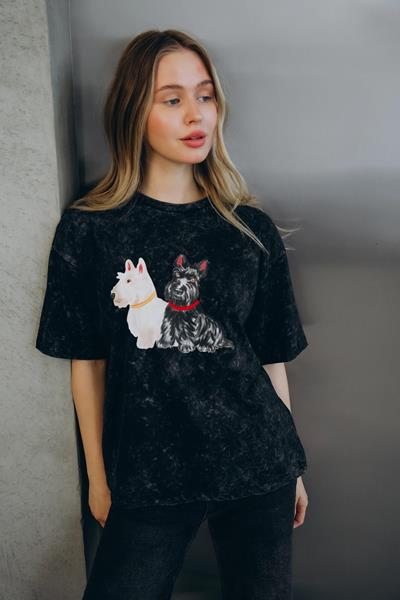 Футболка Little Secret (one size) 2863 black (лето)