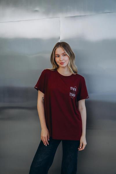 Футболка Little Secret (M-L) 400704 wine (лето)