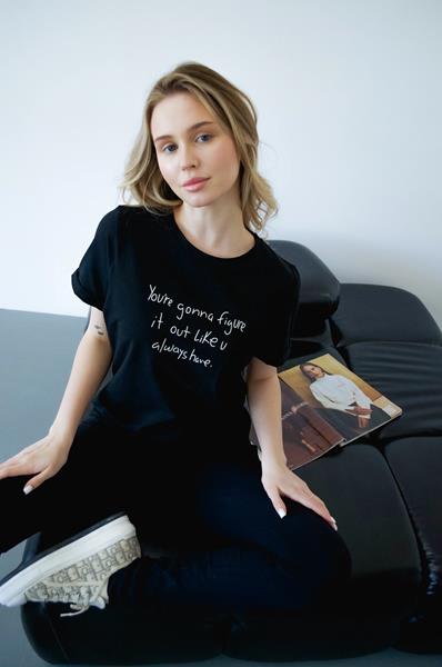 Футболка Little Secret (M-L) 400793 black (лето)