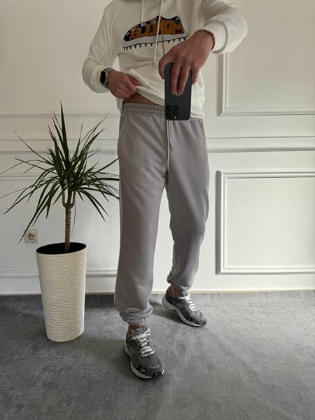 Штаны спорт Faraon (46-56) 0577 l.grey (деми)