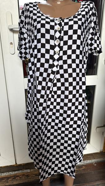 Платье Saimeiqi (XL-4XL) 1588 black (лето)