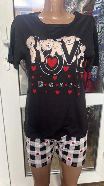 Костюм Saimeiqi (M-3XL) 19033-18 black (лето)