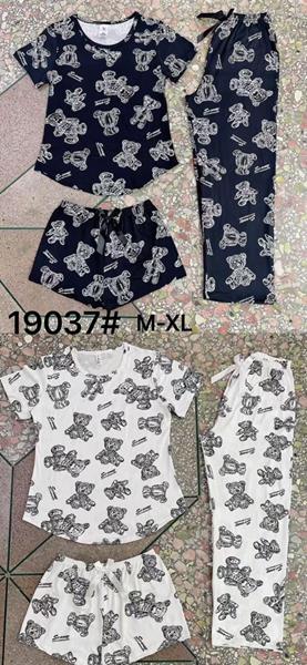 Пижама Saimeiqi (M-XL) 19037 white (лето)