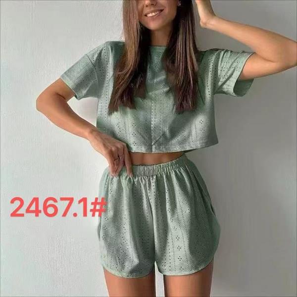 Пижама Saimeiqi (S-XL) 2467-1 mint (лето)