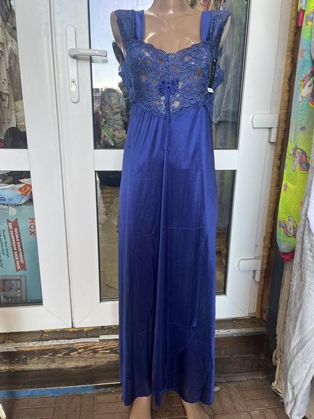 Ночнушка Saimeiqi (2XL) 5629 blue (лето)