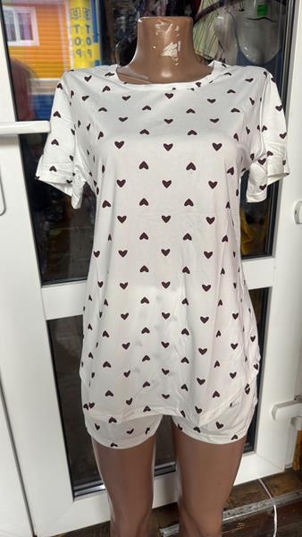 Пижама Saimeiqi (M-XL) 2290 white (лето)