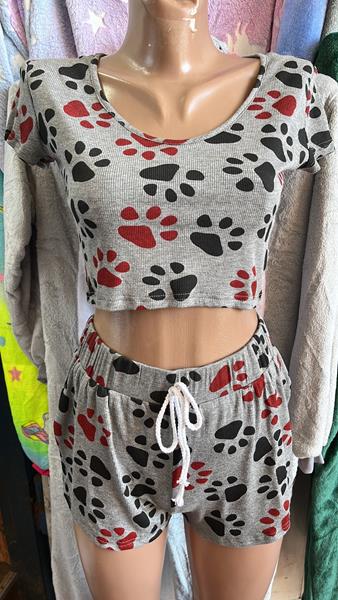 Ночнушка Saimeiqi (M-2XL) 207 grey (лето)
