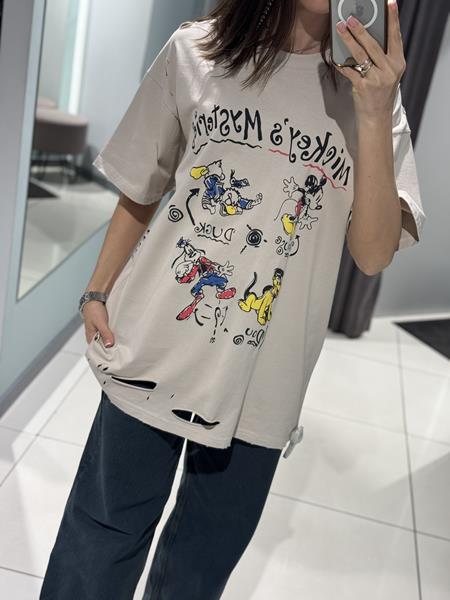 Футболка Comod (one size) 25396-22 beige (лето)