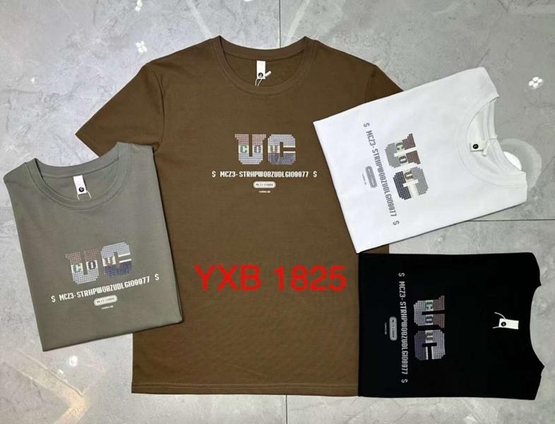 Футболка LiOpt (L-4XL) YBX1825 grey (лето)