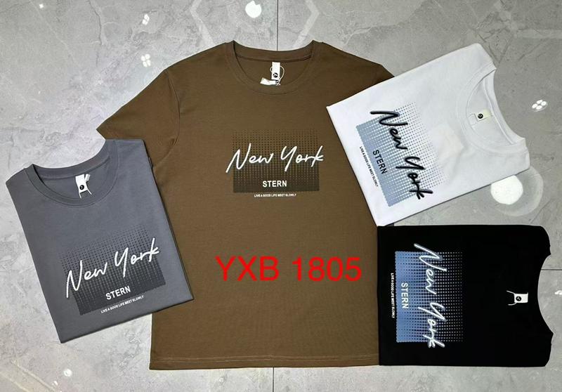 Футболка LiOpt (4XL-8XL) YB1805 grey (лето)