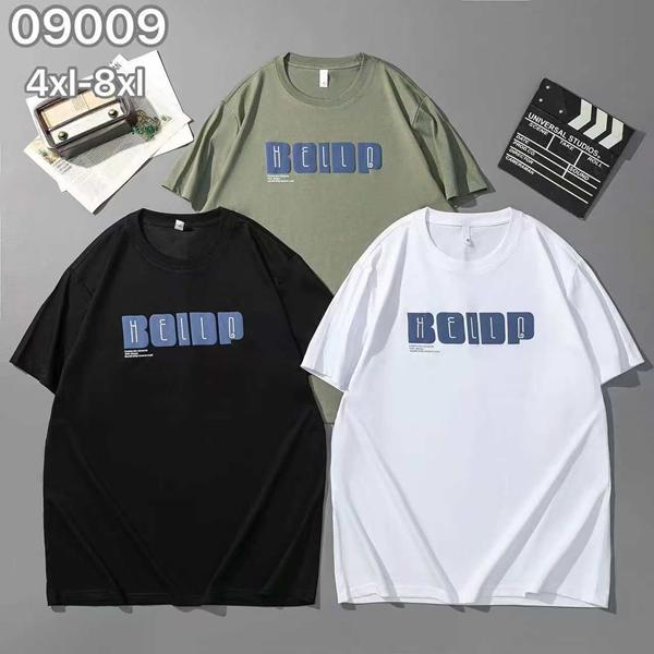 Футболка LiOpt (4XL-8XL) 09009 white (лето)