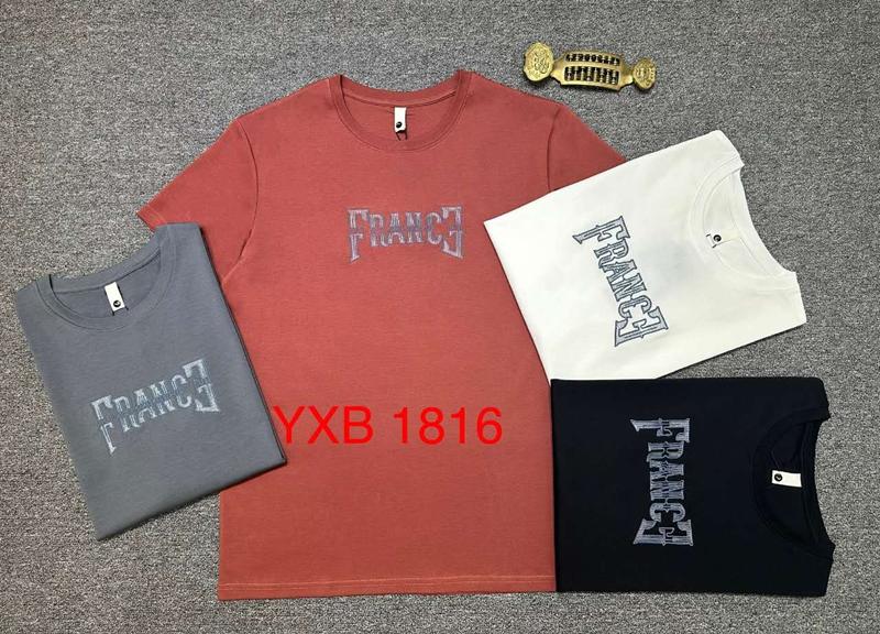 Футболка LiOpt (M-3XL) YXB1816 grey (лето)