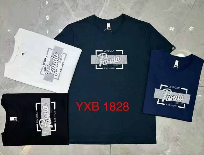 Футболка LiOpt (M-3XL) YXB1828 white (лето)