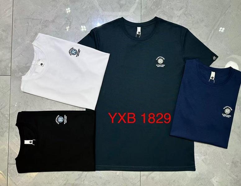 Футболка LiOpt (M-3XL) YXB1829 blue (лето)