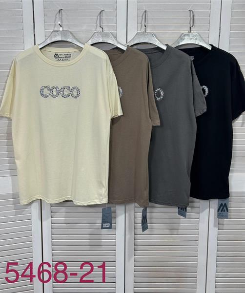 Футболка Met&March (one size) 5468-21 d.grey (лето)