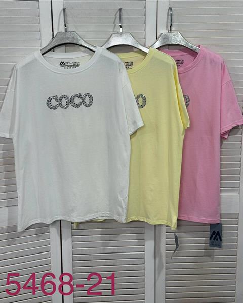 Футболка Met&March (one size) 5468-21 pink (лето)