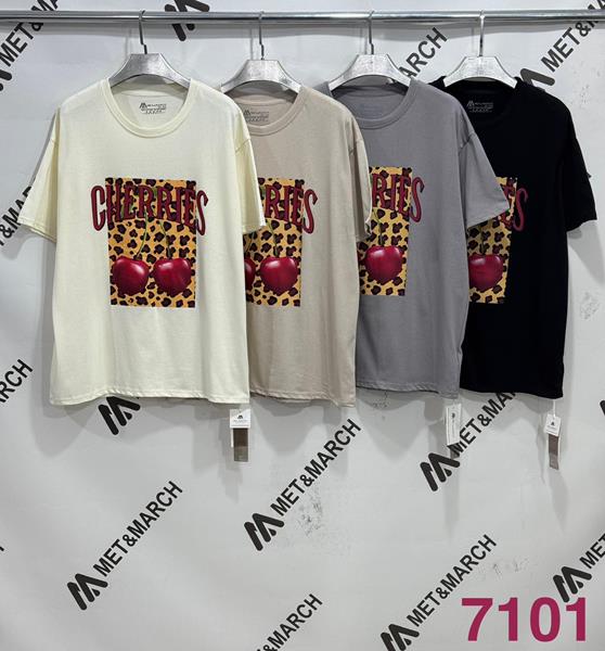 Футболка Met&March (one size) 7101 d.grey (лето)