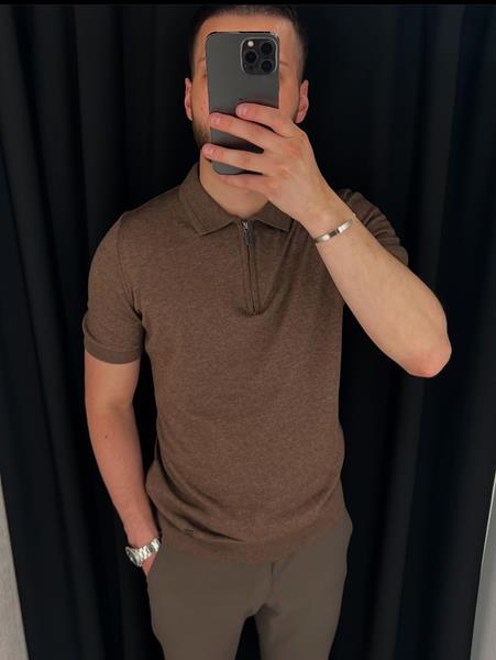 Футболка Vip Stendo (M-2XL) 4001 brown (лето)