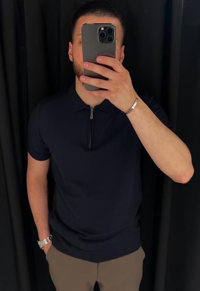 Футболка Vip Stendo (M-2XL) 4001 navy (лето)