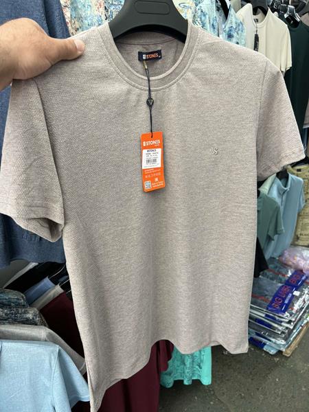 Футболка Vip Stendo (M-2XL) 5717 beige (лето)