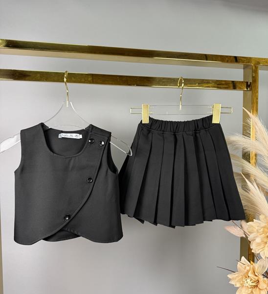 Костюм Delfinka (116-140) 652 black (лето)