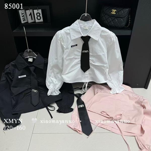 Рубашка Delfinka (120-160) 85001 black (деми)