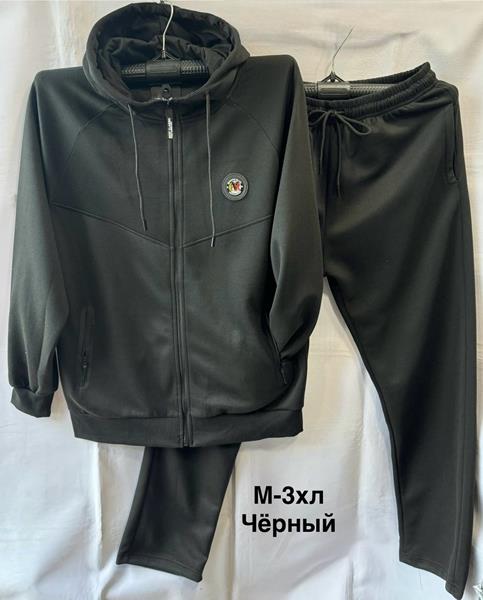 Костюм спорт Minh (M-3XL) 2369A black (деми)