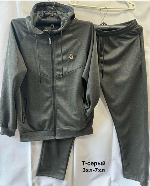 Костюм спорт Minh (3XL-7XL) 2369B d.grey (деми)