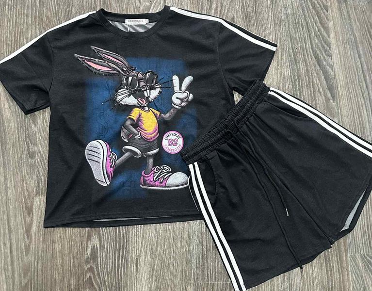 Костюм Dorimodes (M-XL) BH8511 black-grey (лето)