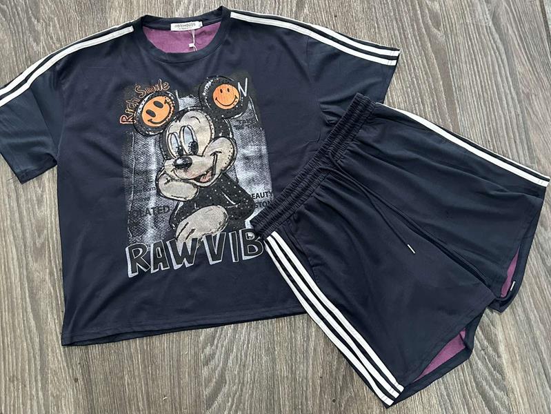 Костюм Dorimodes (M-XL) BH8512 black-lilac (лето)