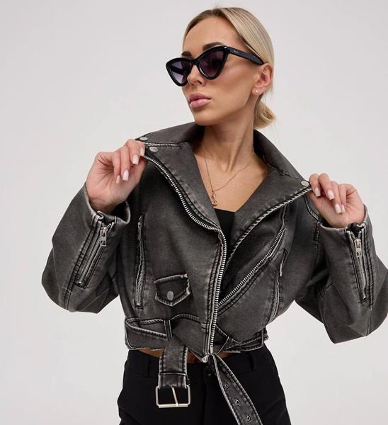 Куртка Dorimodes (S-L) DJ2681 grey (деми)