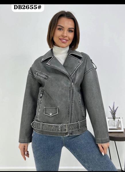 Куртка Dorimodes (S-L) DR2655 grey (деми)