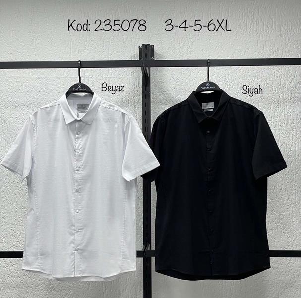Рубашка Steelway (3XL-6XL) 235078-1 black (лето)
