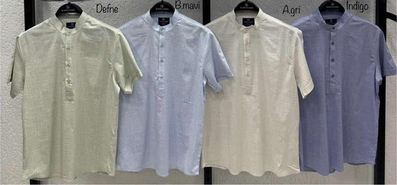 Рубашка Steelway (M-2XL) 235181 mint (лето)