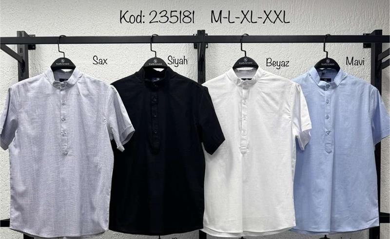 Рубашка Steelway (M-2XL) 235181 white (лето)