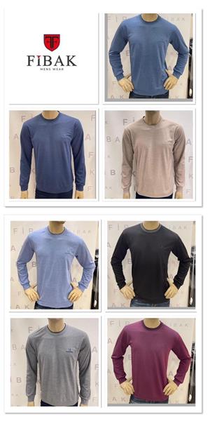 Свитер Steelway (2XL-5XL) 6505 navy (деми)