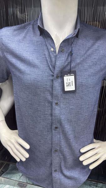 Рубашка Steelway (L-3XL) 93660 blue (лето)